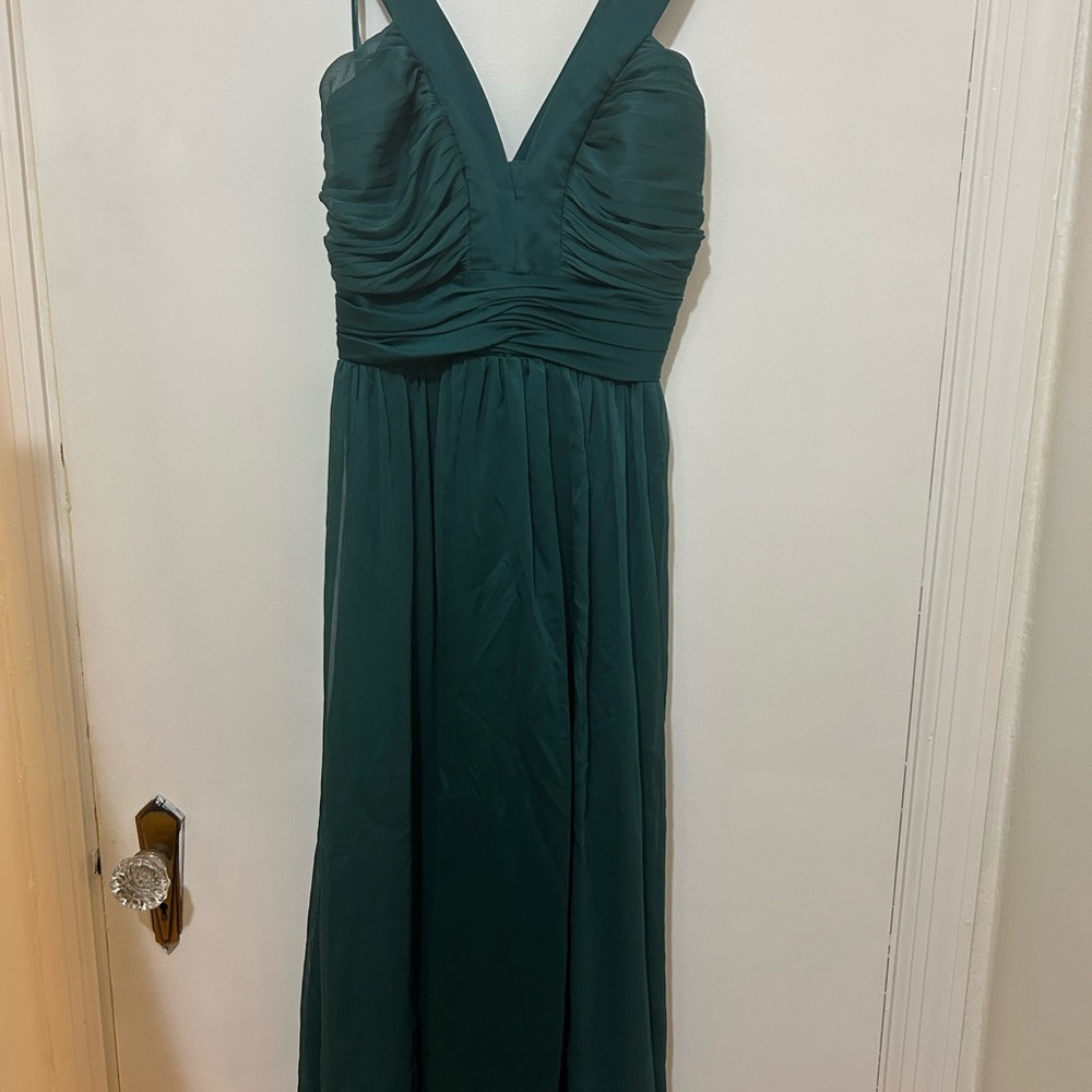 Max & Cleo Teal Maxi Dress